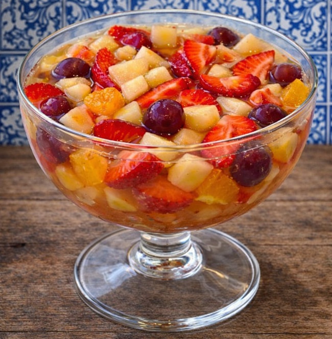 Salada de fruta da casa