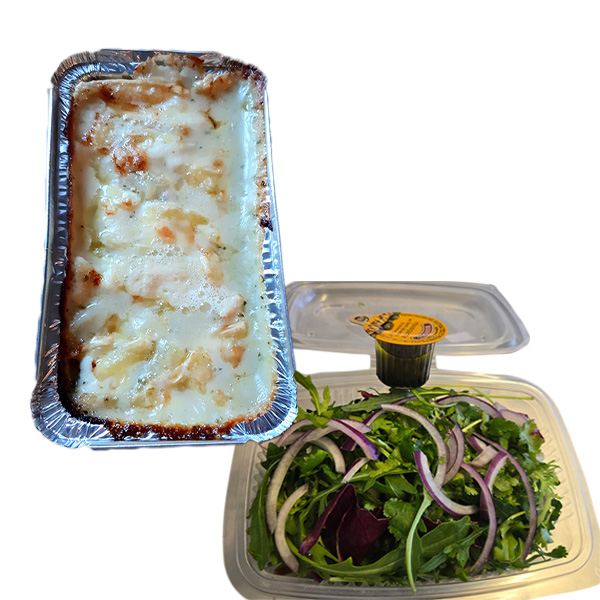 Tartiflette & Salade verte