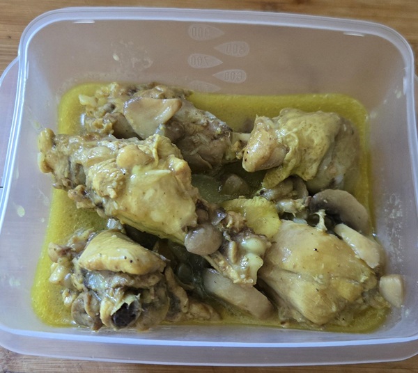 Colombo de poulet & Gratin dauphinois