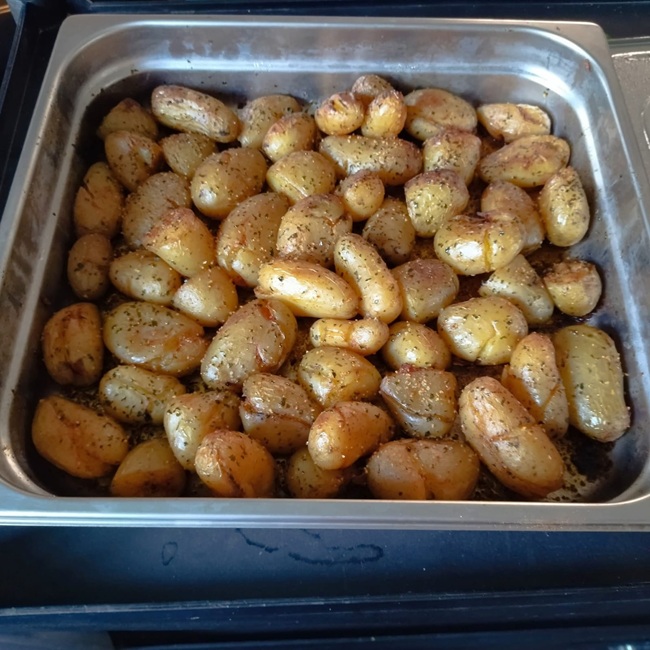 Batatas a muro ou Arroz de legumes