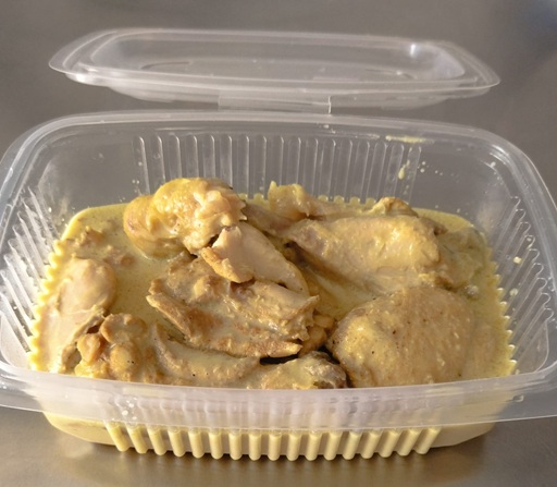 Colombo de poulet & Gratin dauphinois