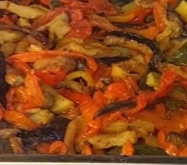 Escalivade de légumes