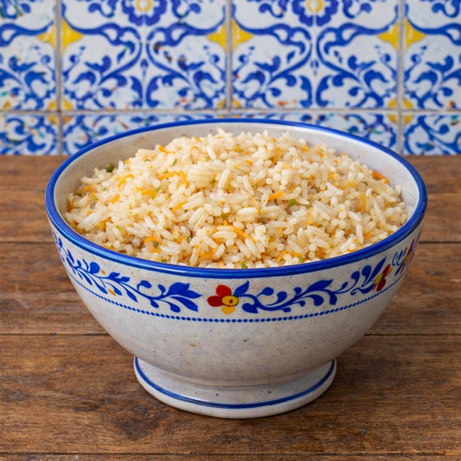 Arroz de cenoura