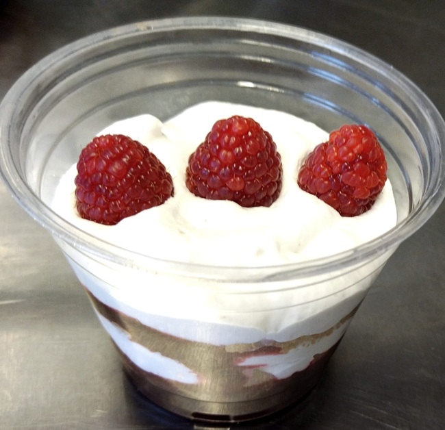 Tiramisu aux fruits rouges