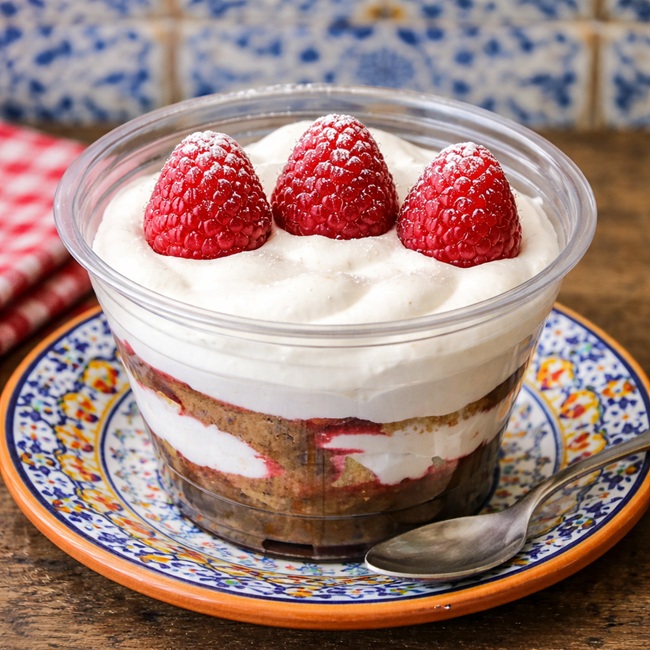 Tiramisu de frutos vermelhos