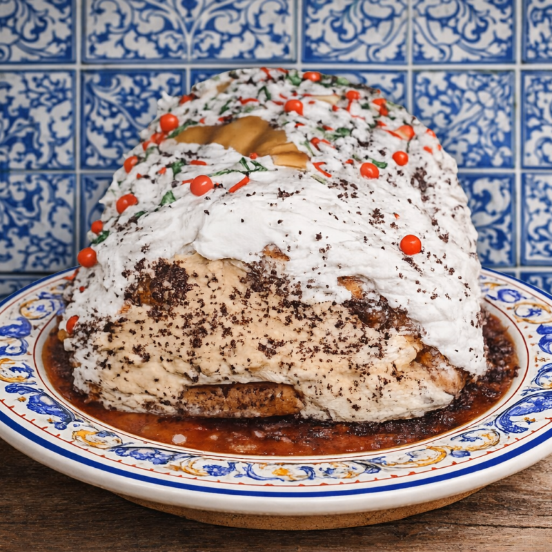 Buche spécial fêtes pour 8 personnes