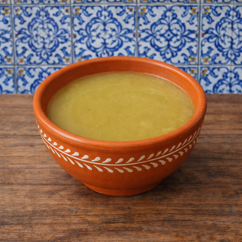 Sopa de ervilhas secas com bacon