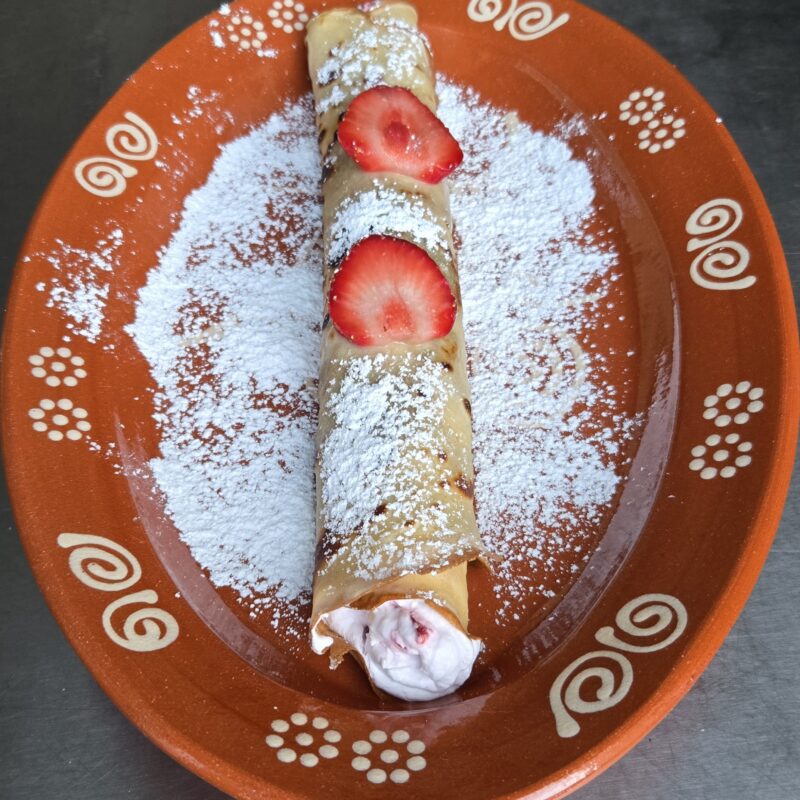 Crêpe Gourmande à La Fraise