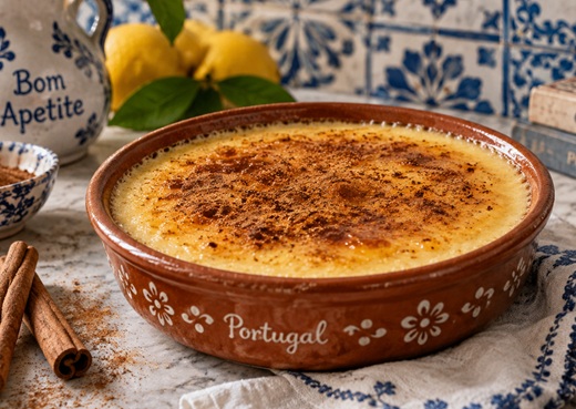 Leite Crème- Crème portugaise à la cannelle